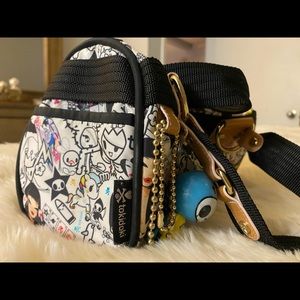 TokiDoki Handbag with TokiDoki Keychain
